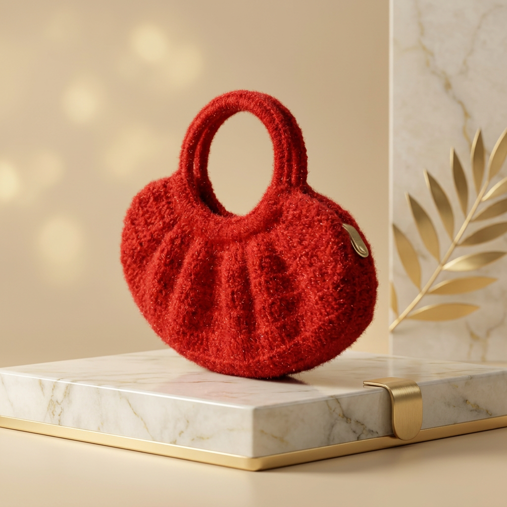 Handmade Shiny Woolen Purse – Mahalakshmi Mahila Swayansahayyata Samuh | 250gm