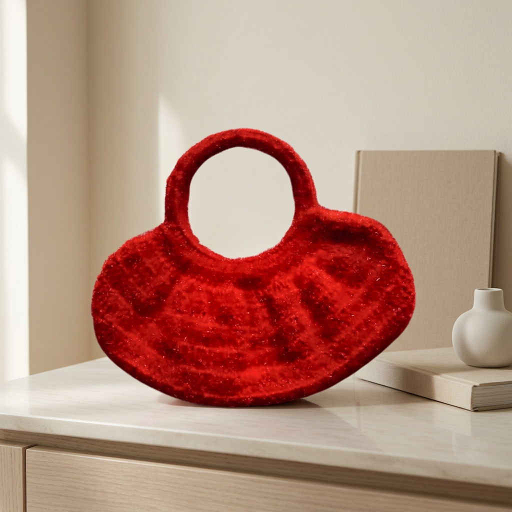 Handmade Shiny Woolen Purse – Mahalakshmi Mahila Swayansahayyata Samuh | 250gm