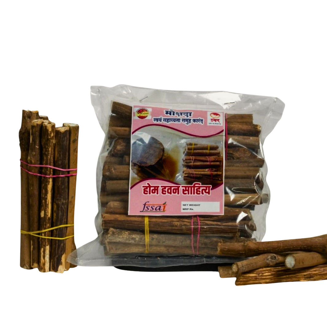Mokshada Mahila SHG, Karand Havan Samagri, Multi Herb Havan Wood, Natural, Pack Of 250 Gm