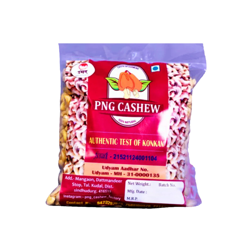 PNG, Cashew, Healthy, Highly Fiberous, Natural, Flavour, Pack of 250 gm