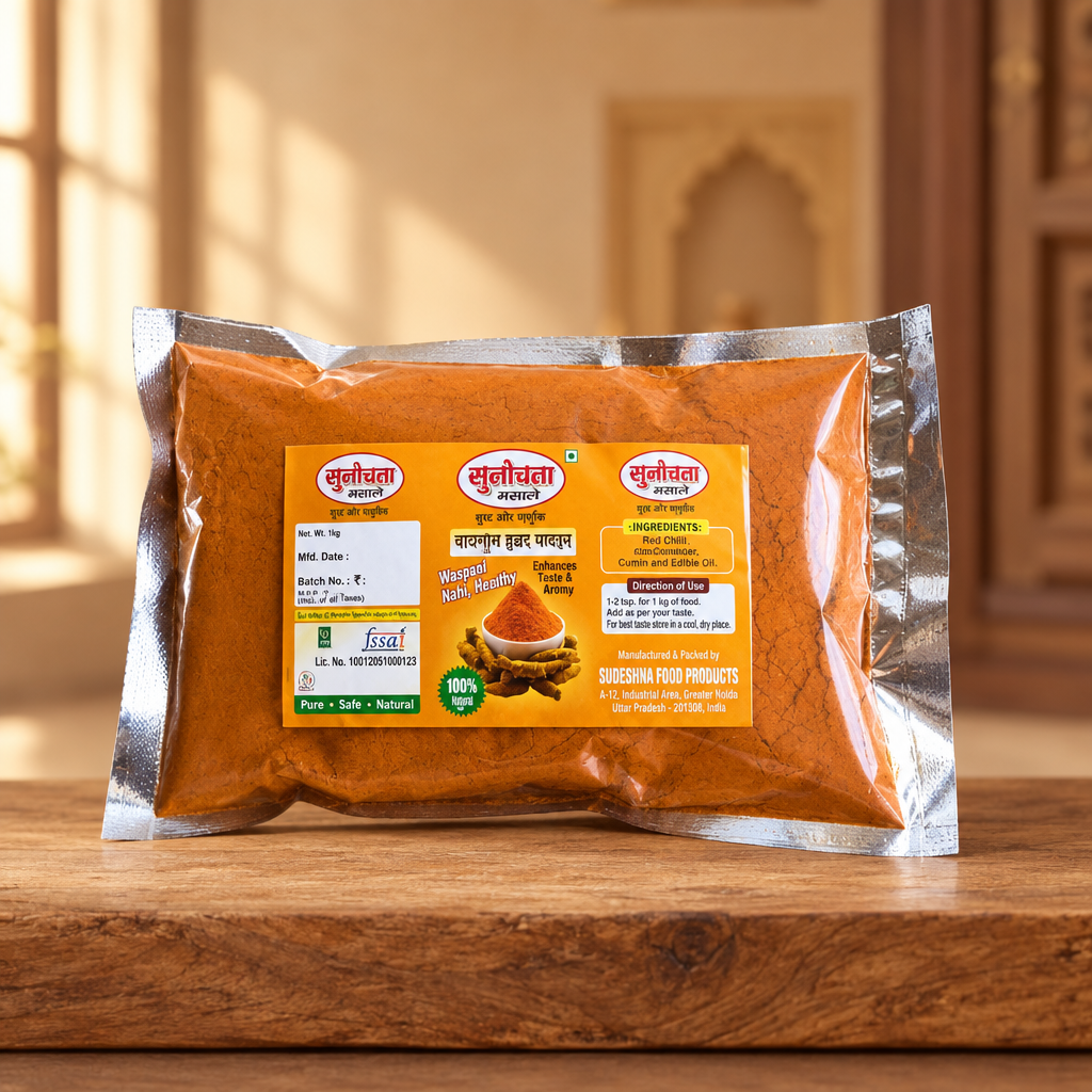 TURMERIC POWDER, Natural Made By SHG Women, No Articial Flavour, NEW EKTA SHG, Pack of 500gm