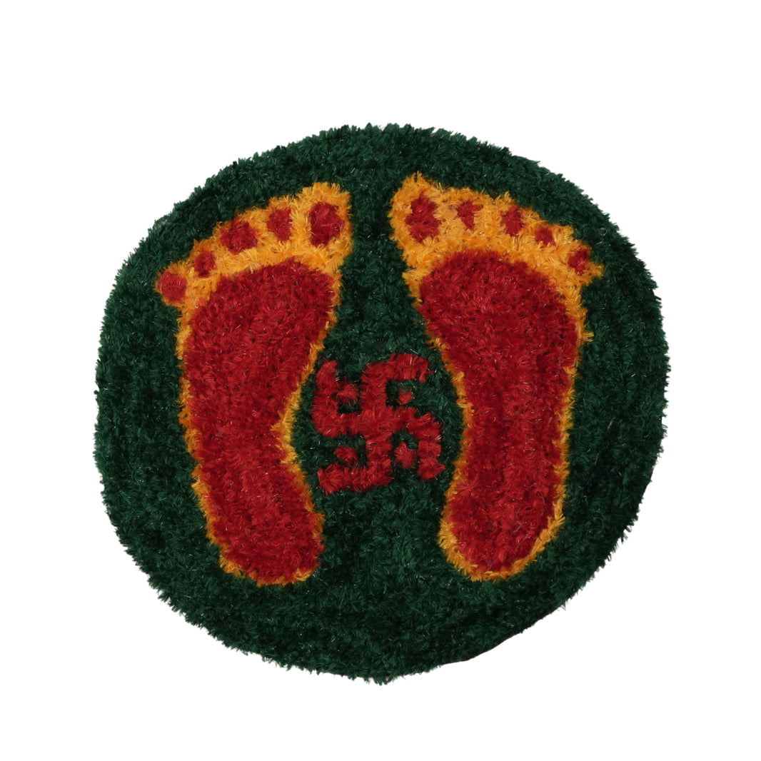 RUDRANSH ART – Woolen Saptapadi Foot Print | Authentic Handmade, Natural, Pure & Traditional | Premium Quality | 1 Pc