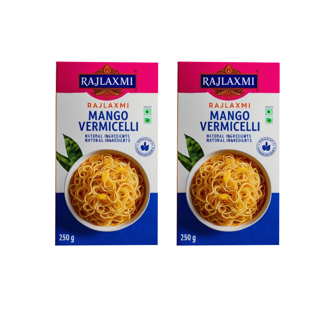 RAJLAXMI, Mango Shevai, Made By Natural Ingredients, Pack of 250 gm X 2 Pack