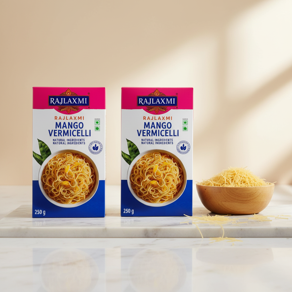 RAJLAXMI, Mango Shevai, Made By Natural Ingredients, Pack of 250 gm X 2 Pack