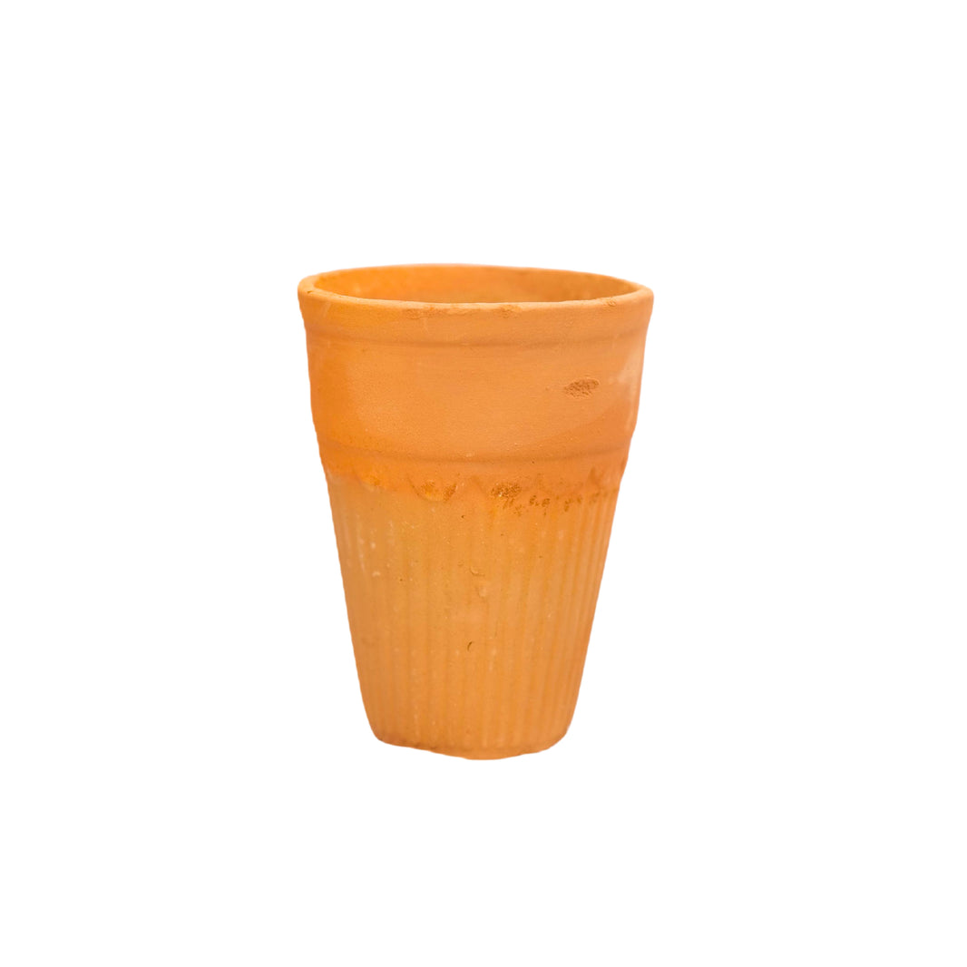 EARTHEN GLASS, Handmade By SHG Women, RANI LAKSHMIBAI SHG, Pack Of 1