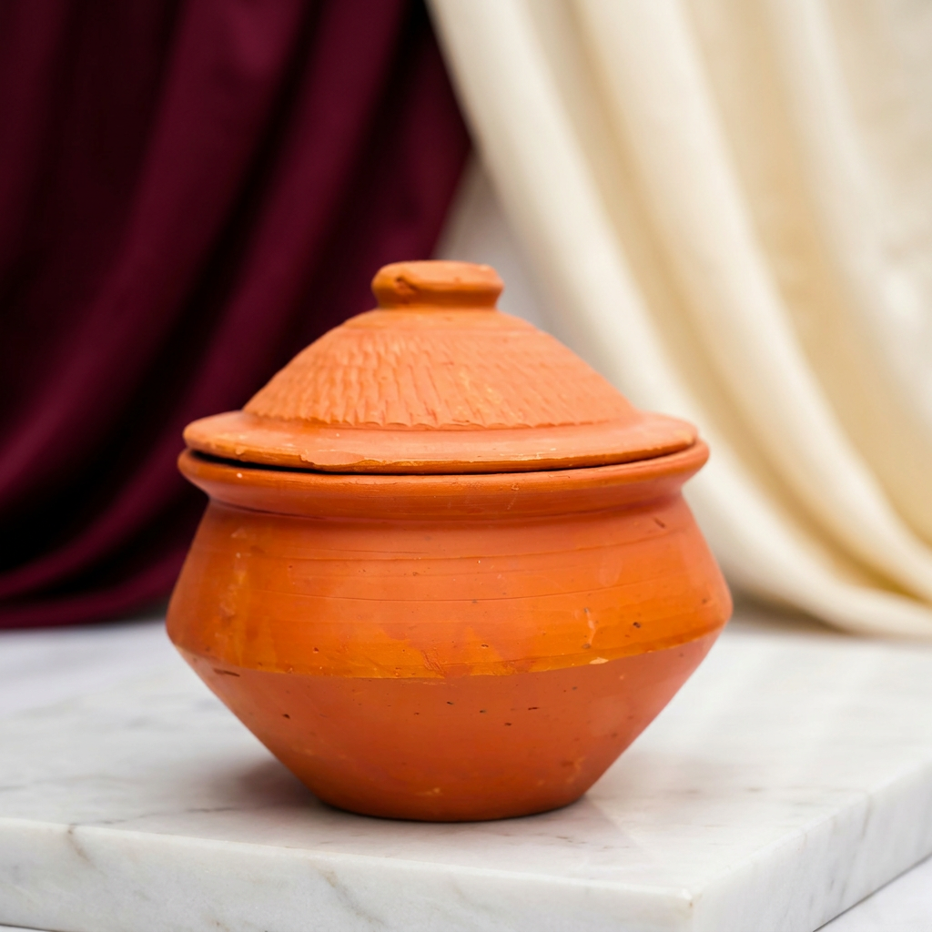 EARTHEN POT, Handmade By SHG Women, RANI LAKSHMIBAI SHG, Pack Of 1