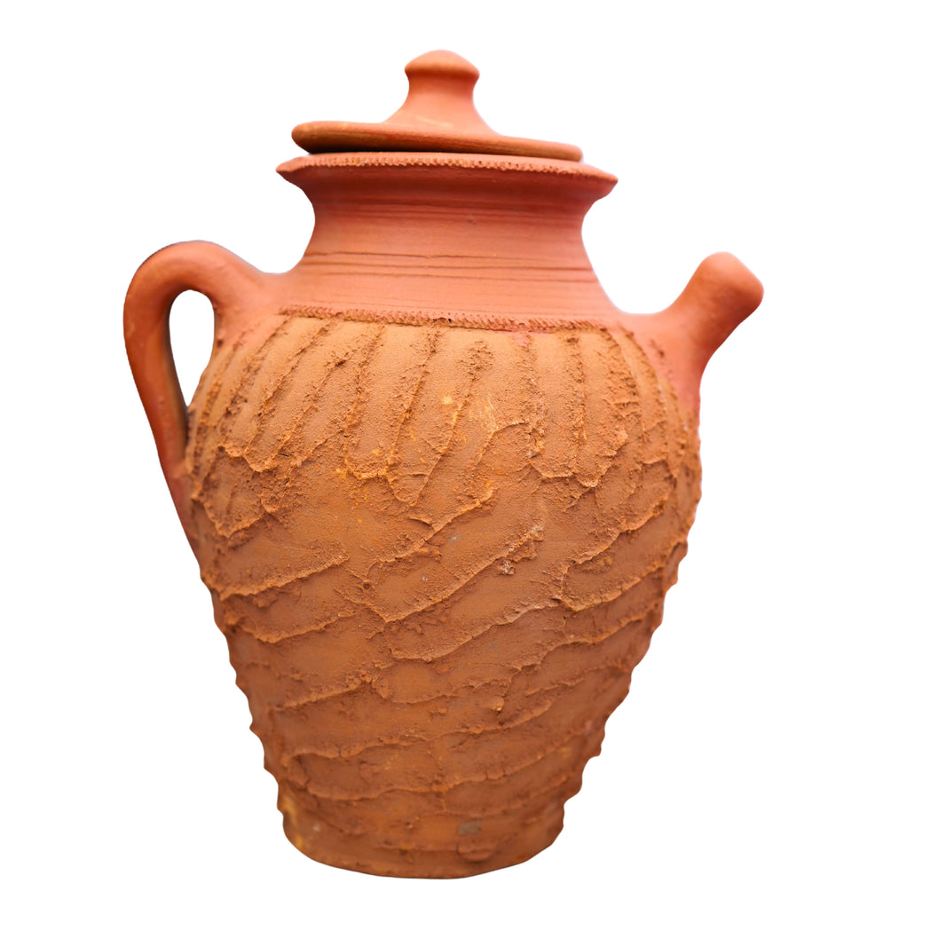 EARTHEN CAN, Handmade By SHG Women, RANI LAKSHMIBAI SHG, Pack Of 1