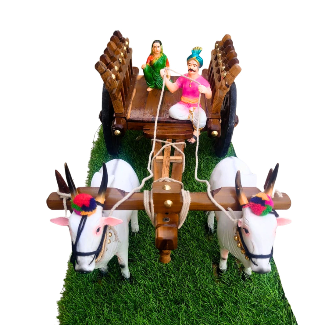 Sandan Vally Women SHG Made Bull Cart with Copper Accessories - 2 kg