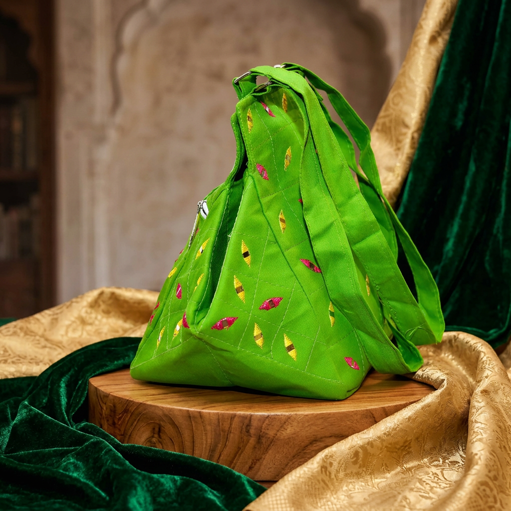 Samosa Bag – 200gm | Eco-Friendly Handmade Pouch by Saheli Mahila SHG
