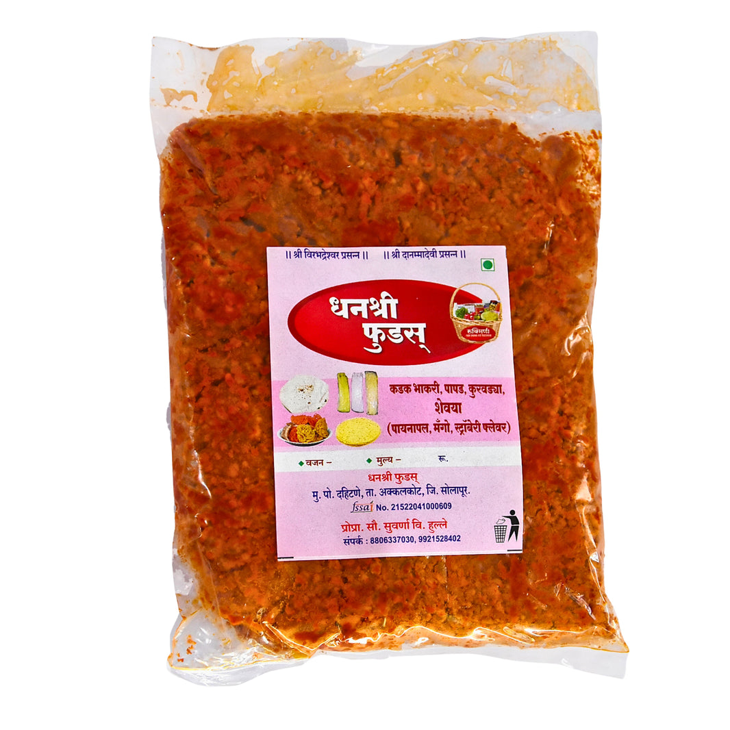Shenga Chatani – 200gm | Traditional Peanut Chutney by Gulab Mahila SHG | Authentic & Spicy