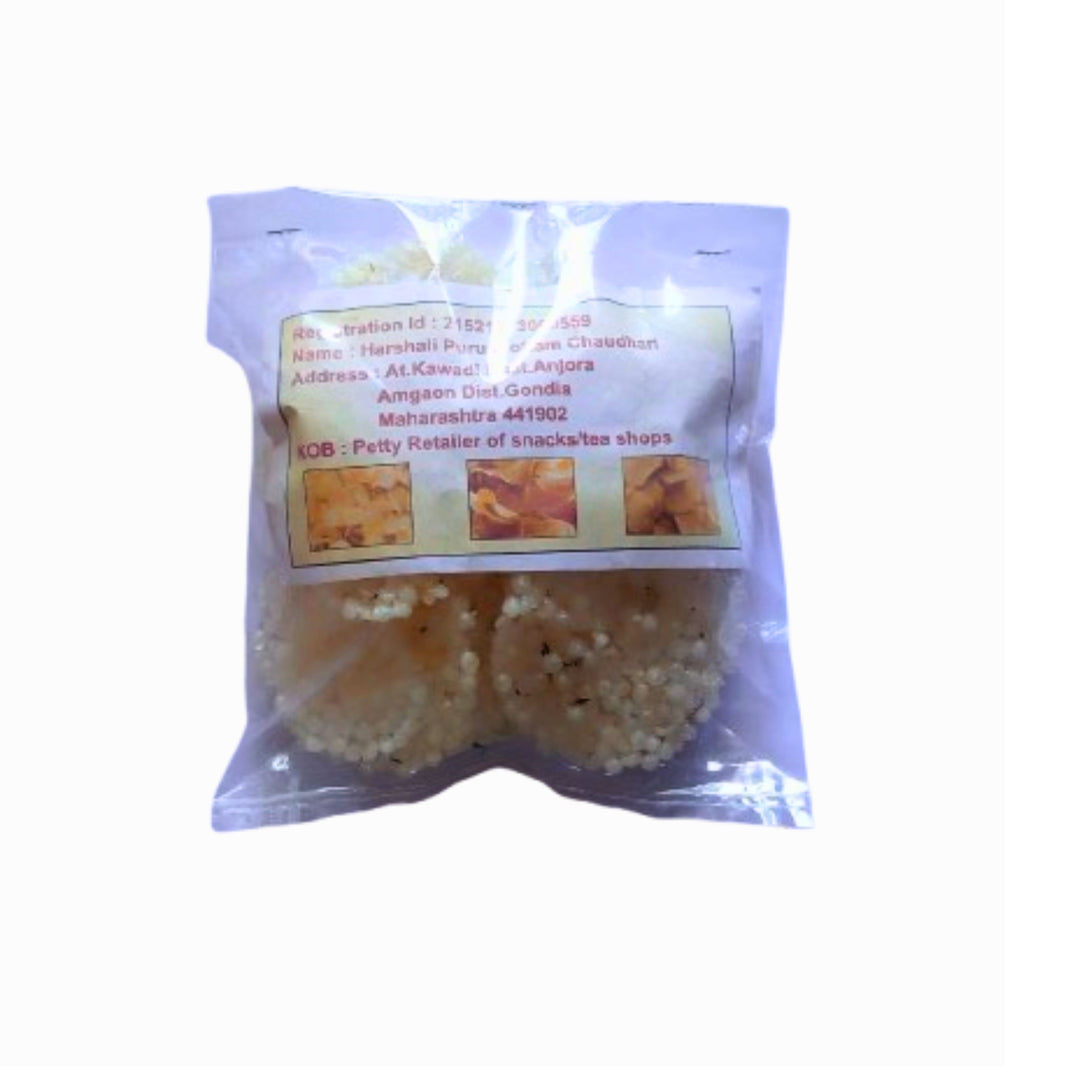 SABUDANA PAPAD, Making BY SHg Women, EKTA SHG, Pack of 250gm