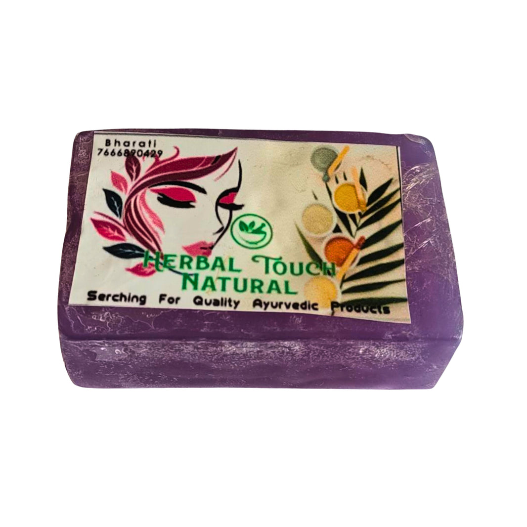 Shree Krupa SHG, Glycerine Bath Soap Mints, naturally handmade herbal soap, pack of 100 gm