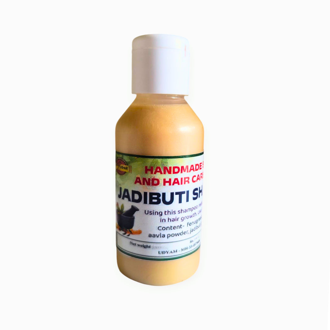 Shree Krupa SHG, Jadibuti Shampoo, naturally handmade herbal product, pack of 100 gm