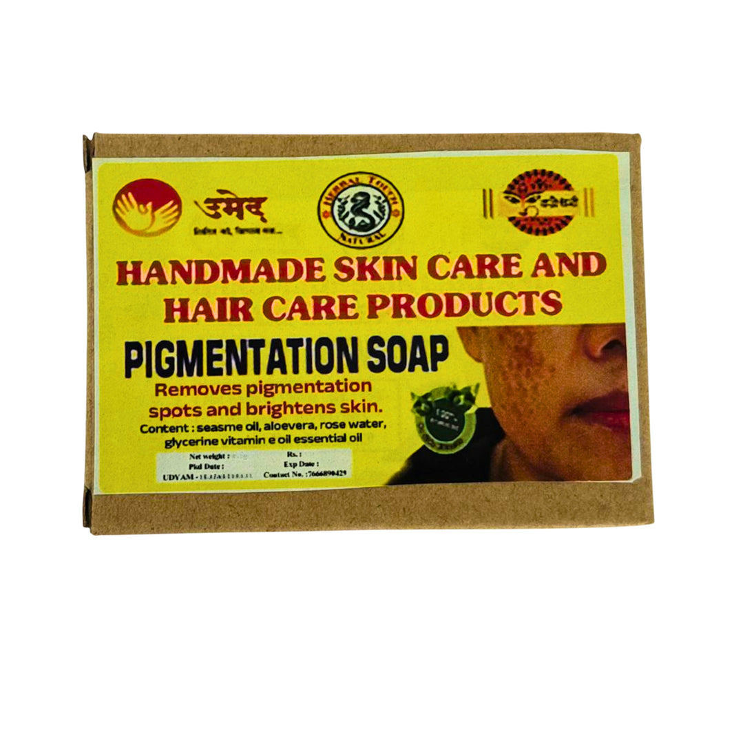 Shree Krupa SHG, Pigmentation Soap Red, naturally handmade herbal soap, pack of 100 gm