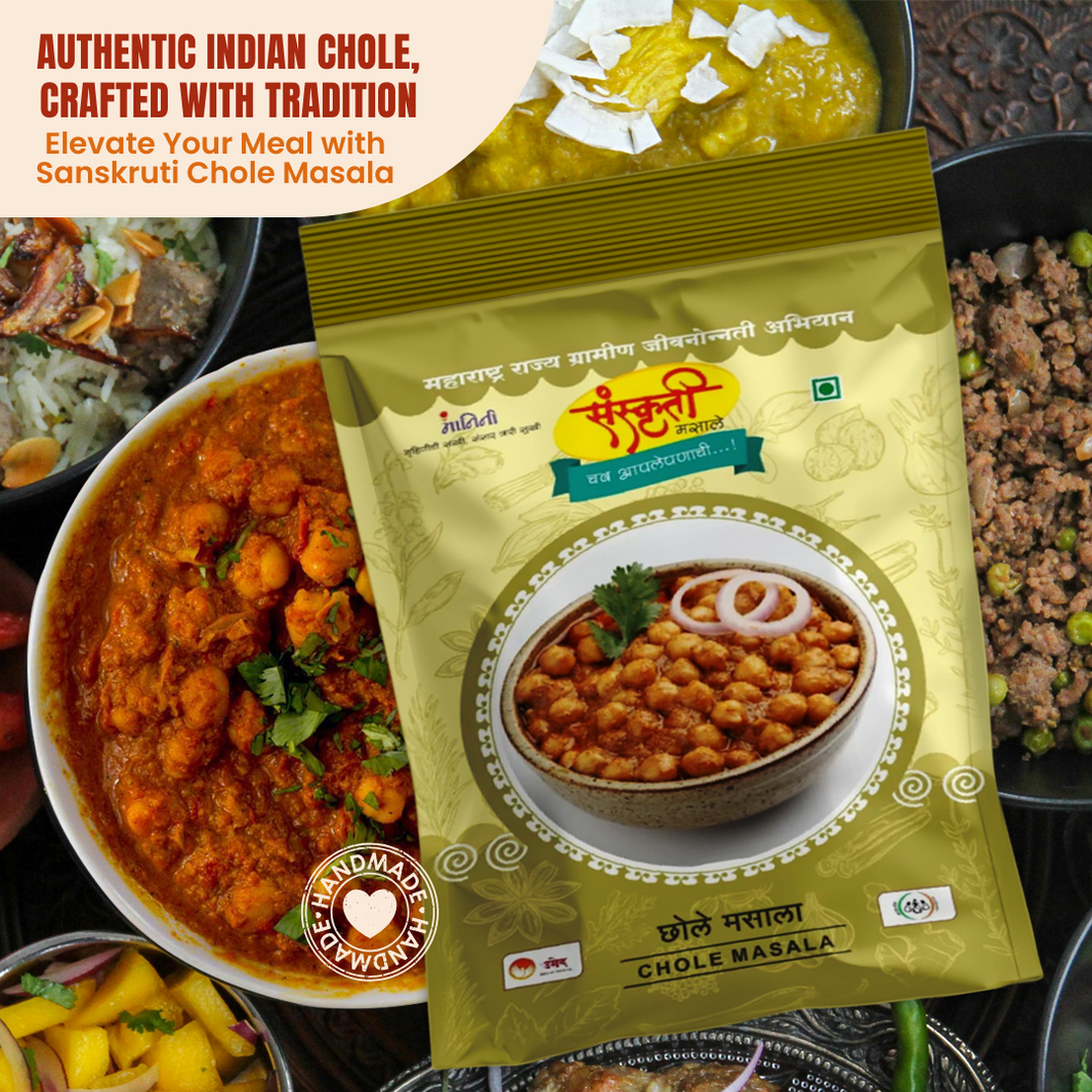 SANSKRUTI Chole Masala,Made By Natural Ingredients,No Artificial flavour,pack of 15