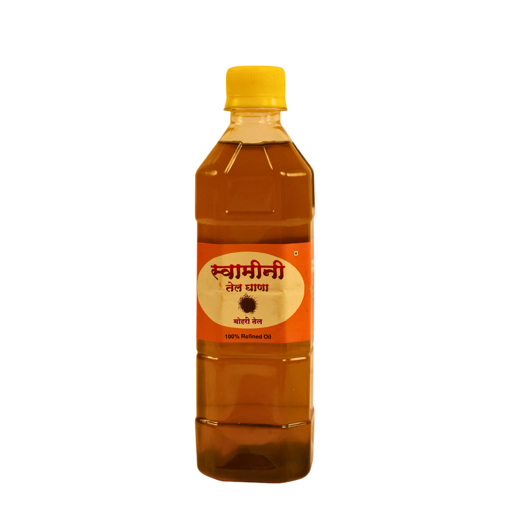 Swamini Mustard Oil – Cold Pressed & Vitamin Rich | Ashtvinayak SHG Maval (1L)