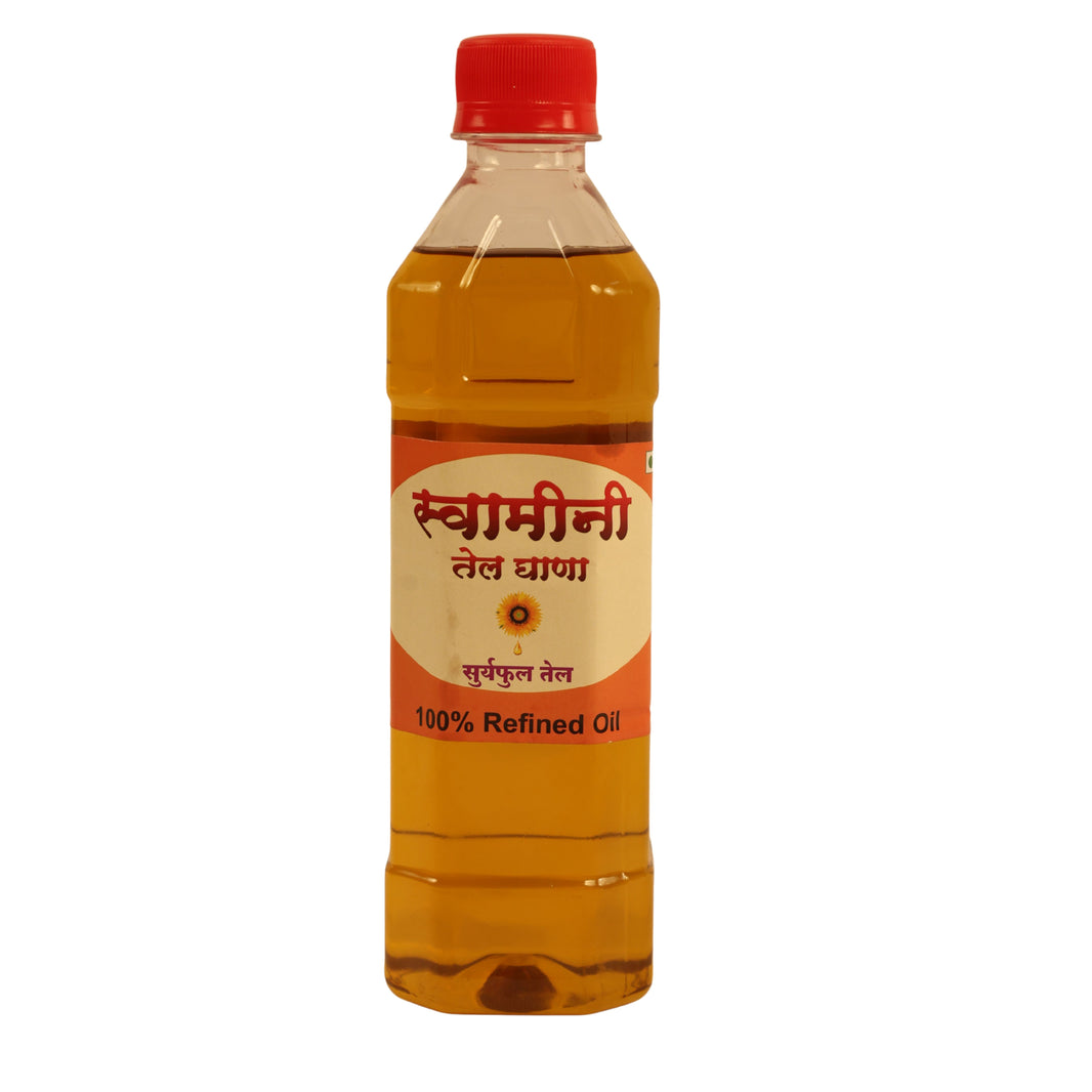 Swamini Sunflower Oil – Cold-Pressed & Healthy | Ashtvinayak SHG Maval (1L)