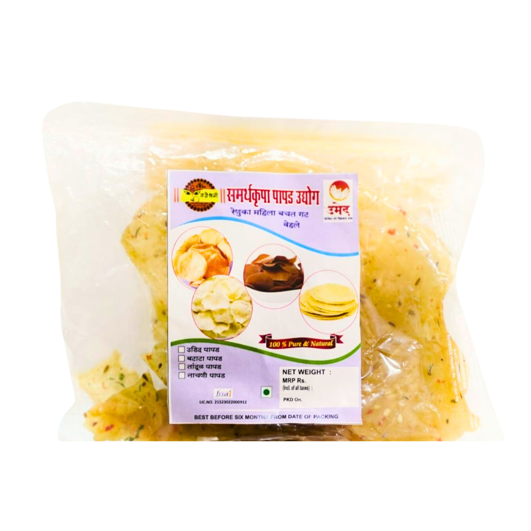 Samarthkrupa Papad Udyog, Batata Papad, Handmade, Pack Of 1 Piece