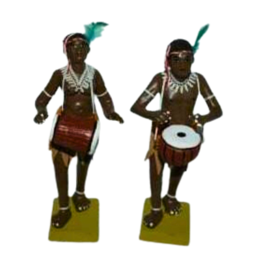 EARTHEN AADIWASI COUPLE , Handcrafted By SHG Women, SADARAM SHG, Pack of 1