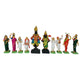 EARTHEN VITTHAL RUKHMAI WITH WARKARI, Handcrafted by SHG Women, SADARAM SHG, Pack of 1