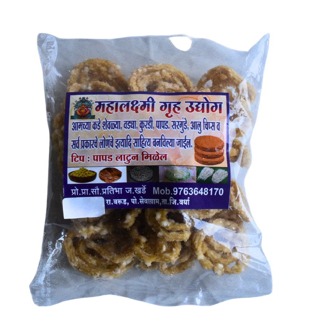 SABUDANA CHAKLI, Handmade By SHG Women, SHRI SAMARTH SHG, Pack Of 250gm