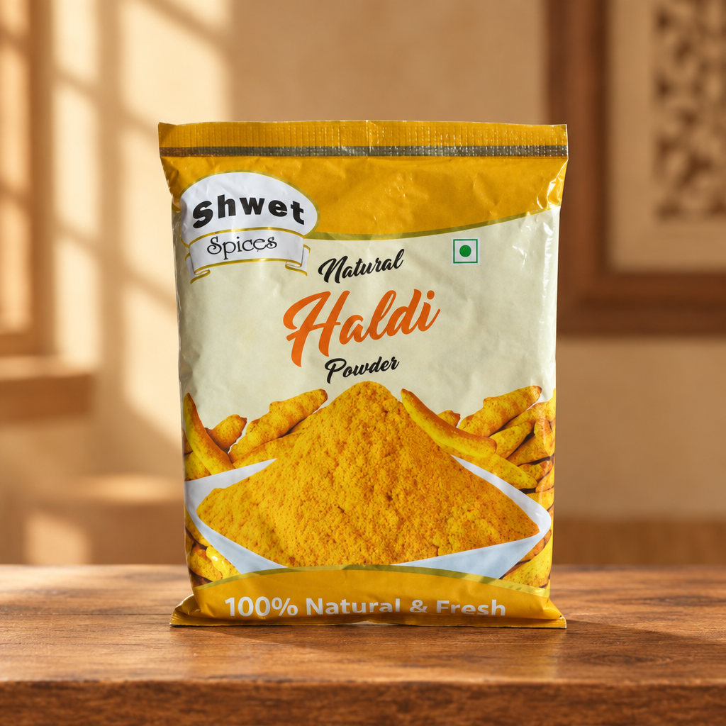 TURMERIC POWDER, Natural Made By SHG Women, SIDDHESHWARI SHG, Pack Of 1000gm