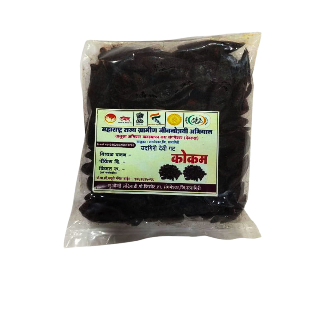 Udgiri Devi Kokum Salt Traditional Tangy Seasoning Made from Kokum Extract and Salt Coastal Cooking Essential SHG Prepared Pack of 100 gm