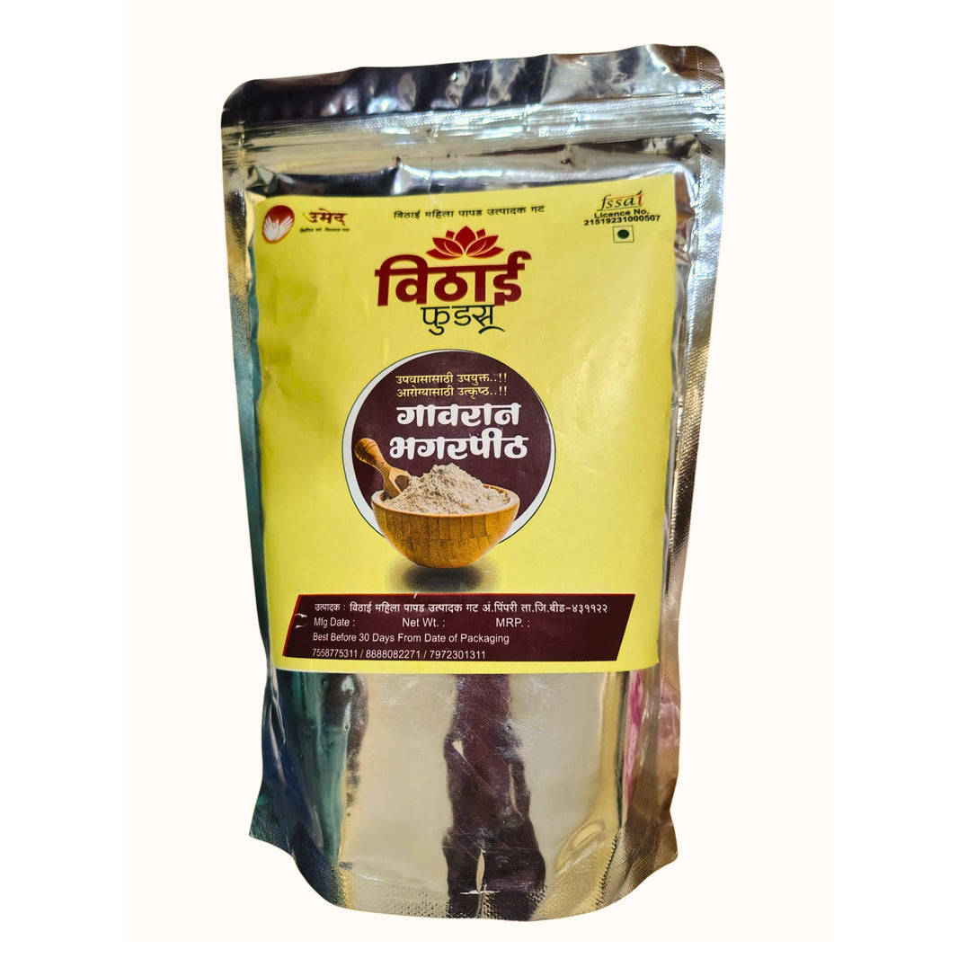 Vithai Bhgar Aata – Organic, No Artificial Color | 100% Pure & Chemical Free | (Vithai) | Beed | 500G