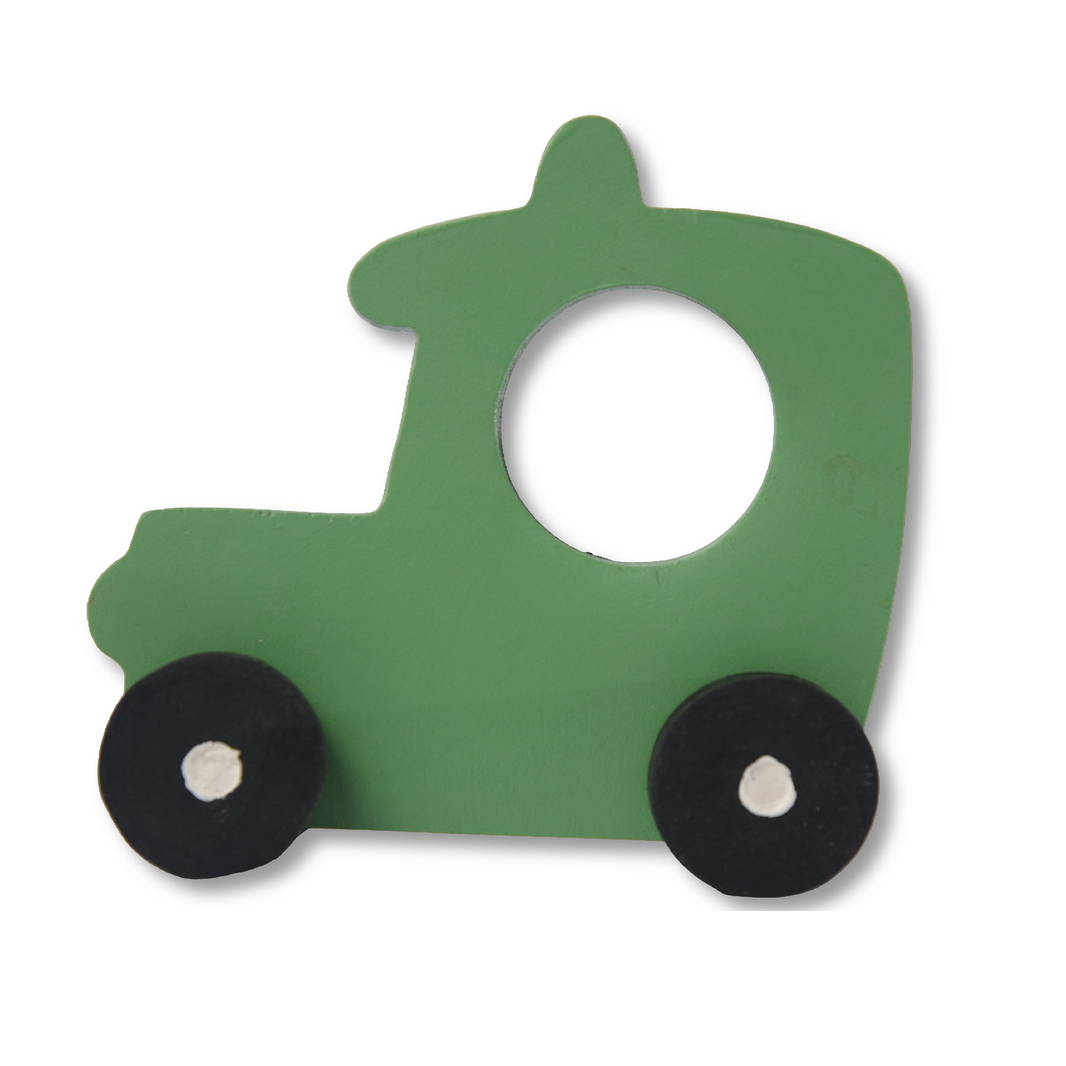 KIRTI Wooden, Toy Vehicle, Made By Natural Wooden, Local Craftsmanship, Jeep