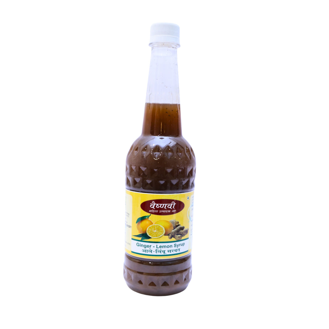 VAISHNAVI FOODS aale libu sarbat, natural ingredient, no artificial essence, pack of 700 ml