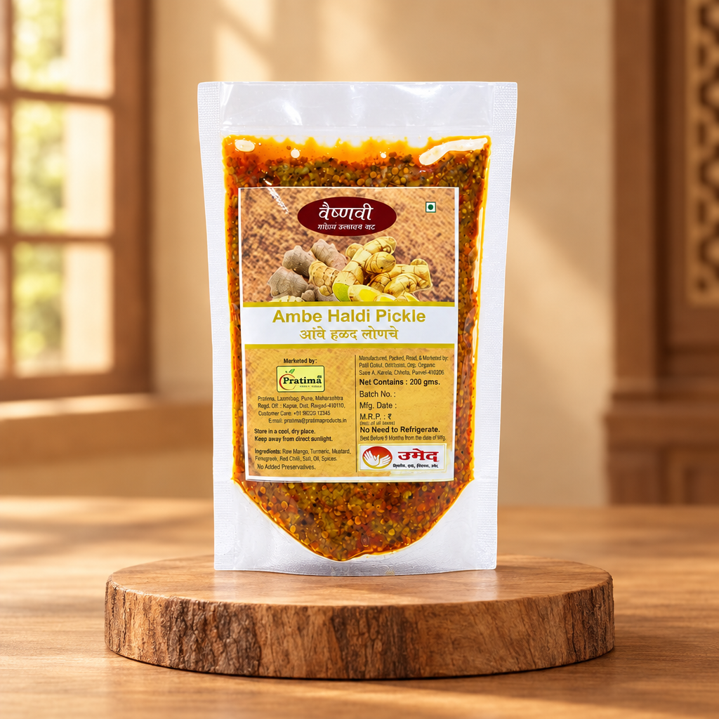VAISHNAVI FOODS amboshi lonache, natural ingredient, no artificial essence, pack of 150 gm