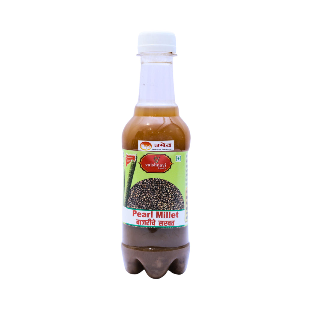 VAISHNAVI FOODS bajara sarbat, natural ingredient, no artificial essence, pack of 300 ml