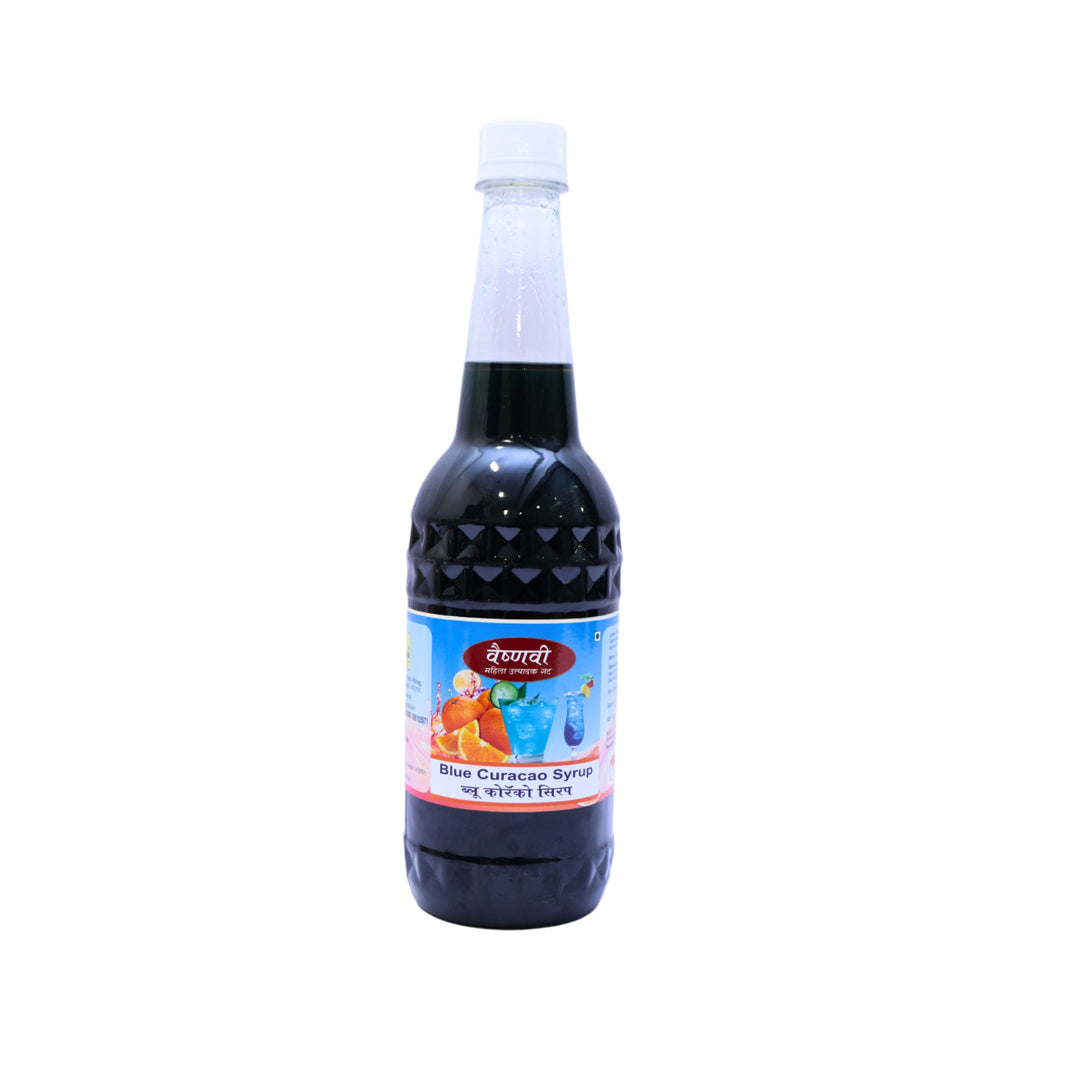 VAISHNAVI FOODS blue korako sarbat, natural ingredient, no artificial essence, pack of 700 ml