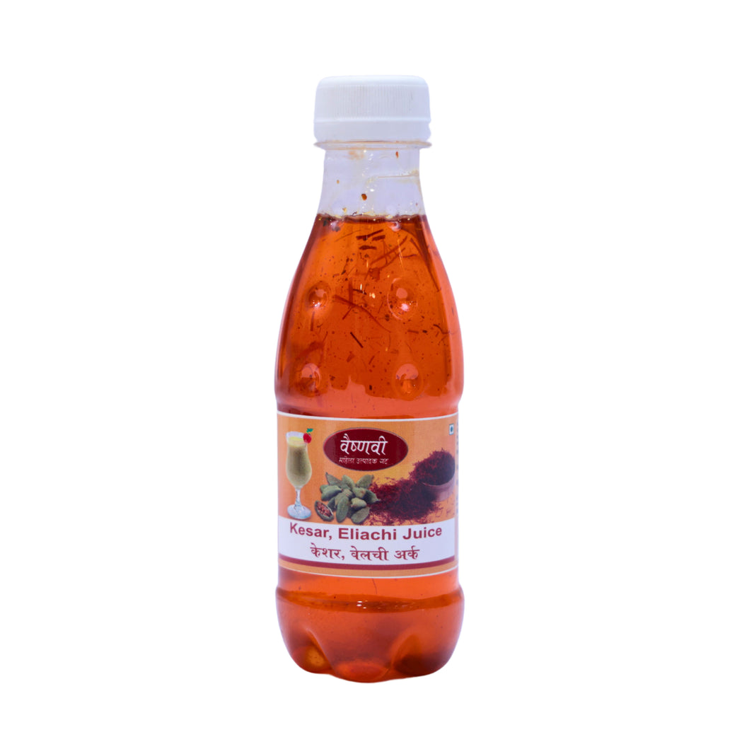 VAISHNAVI FOODS keshar welchi ark, natural ingredient, no artificial essence, pack of 200 ml