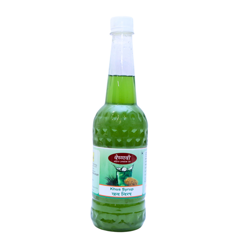 VAISHNAVI FOODS khas syrap, natural ingredient, no artificial essence, pack of 700 ml