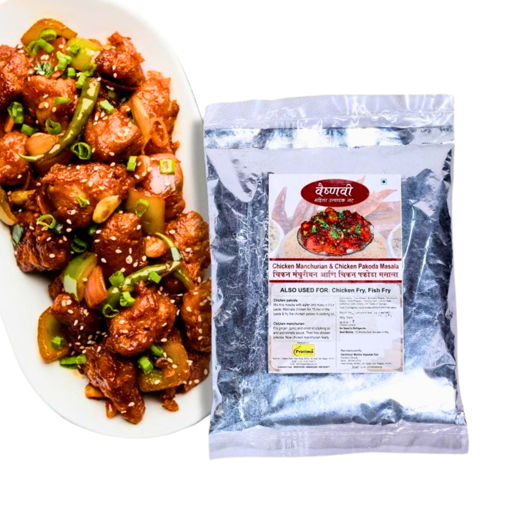 VAISHNAVI FOODS manchuriyan masala, natural ingredient, no artificial essence, pack of 200 gm