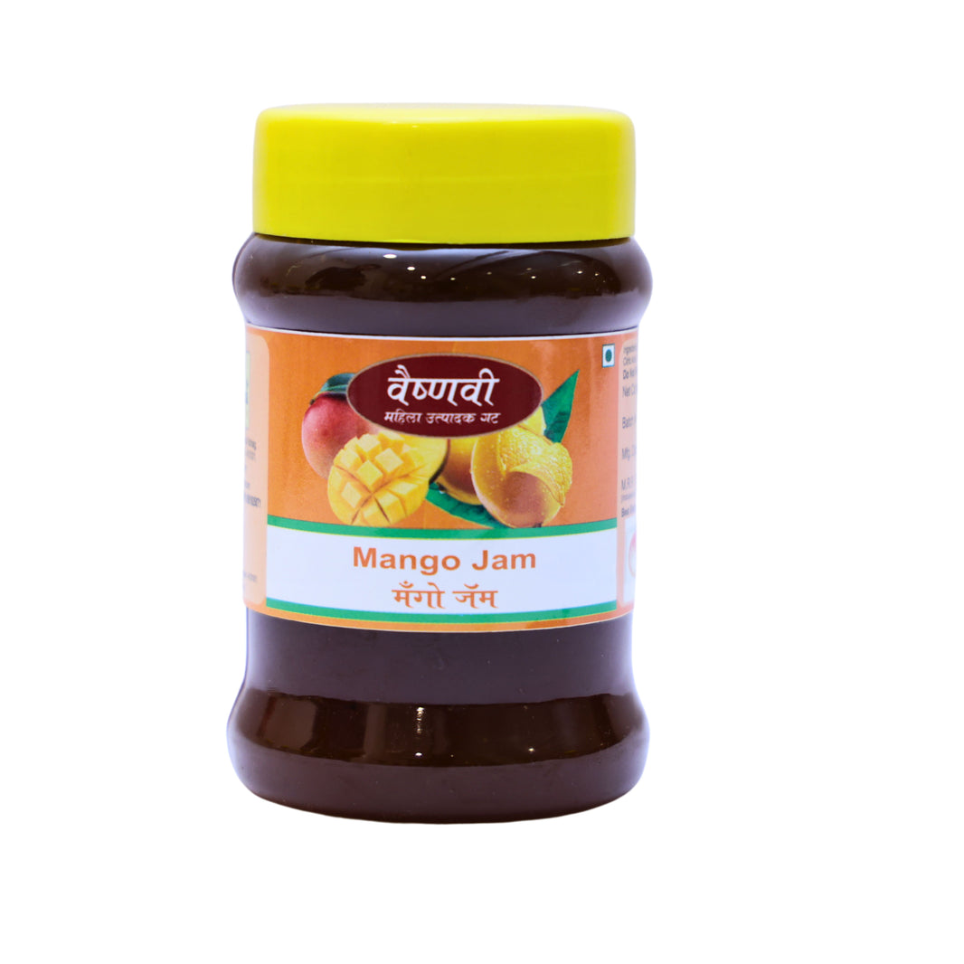 VAISHNAVI FOODS mango jam, natural ingredient, no artificial essence, pack of 250 gm