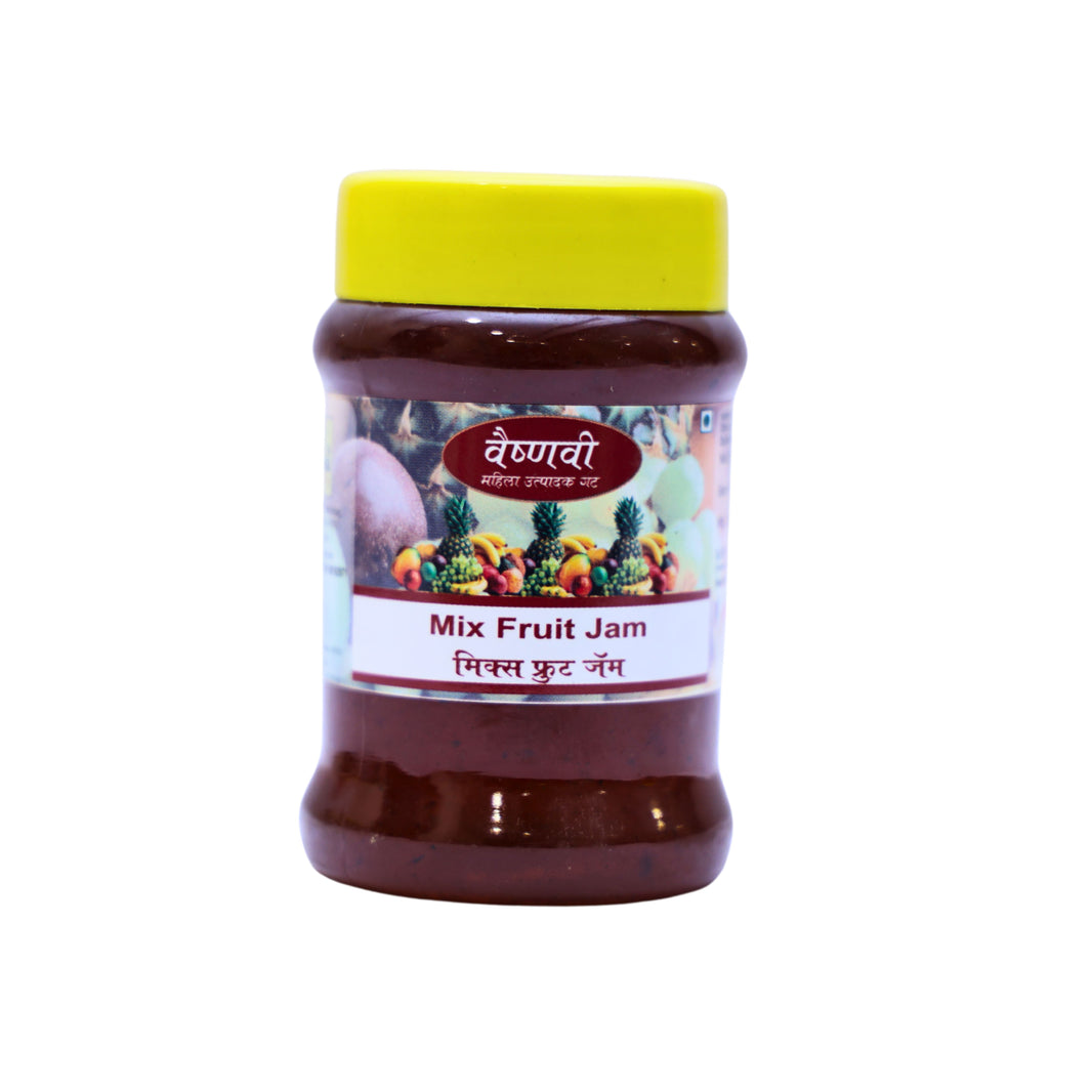VAISHNAVI FOODS mix food jam, natural ingredient, no artificial essence, pack of 250 gm