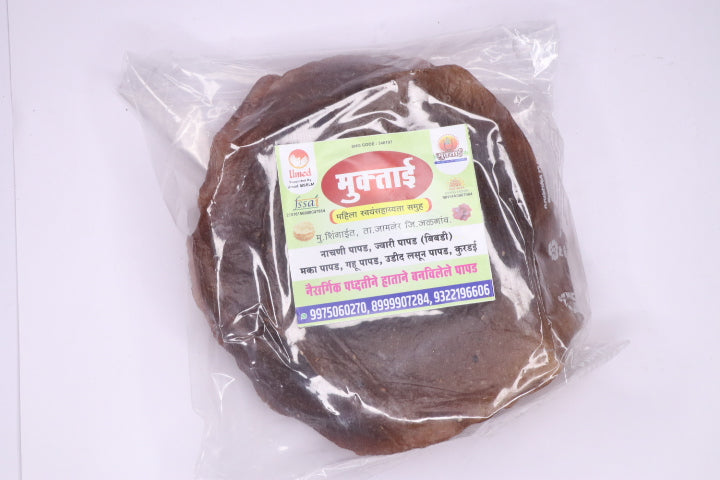 Muktai, Bibadi Papad, Made By Natural Ingredients, No Artificial Chemicals, Pack of 1000 gm