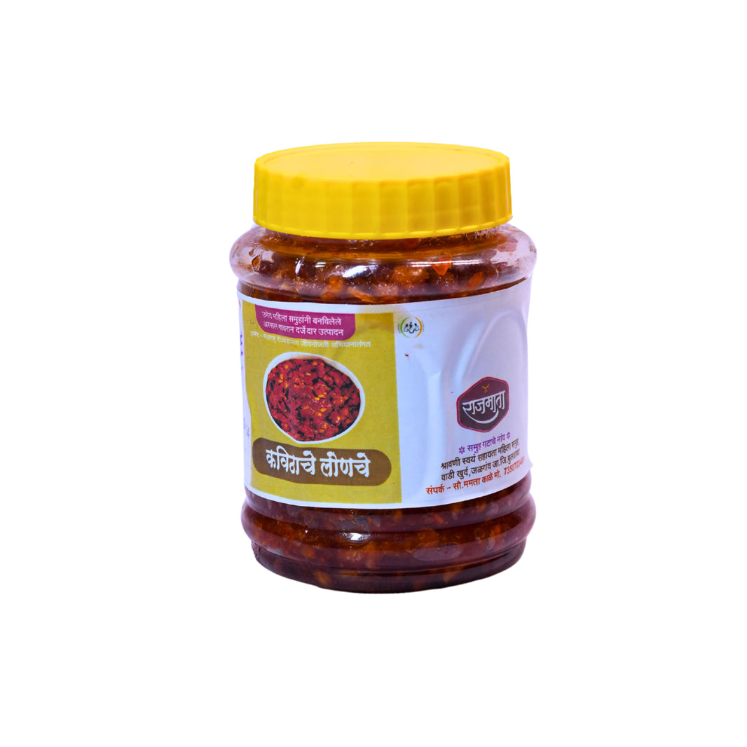 Wood apple Pickles,Produced By Women, Shravani SHG, Rajmata Brand, 250 Gm
