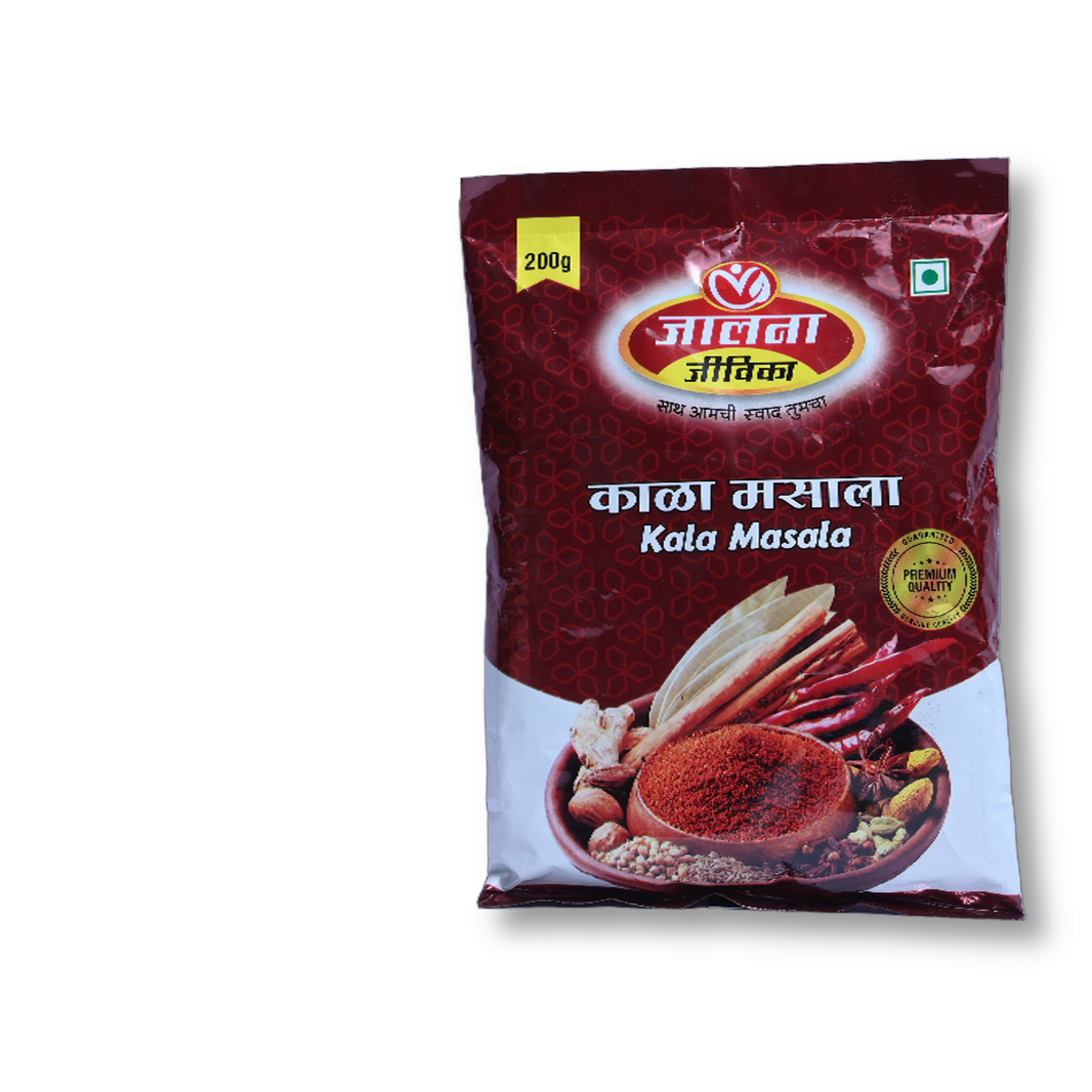 JALNA JIVIKA Kala Masale, Sakshi SHG, No Added Colours & No Preservatives, 200 Grams