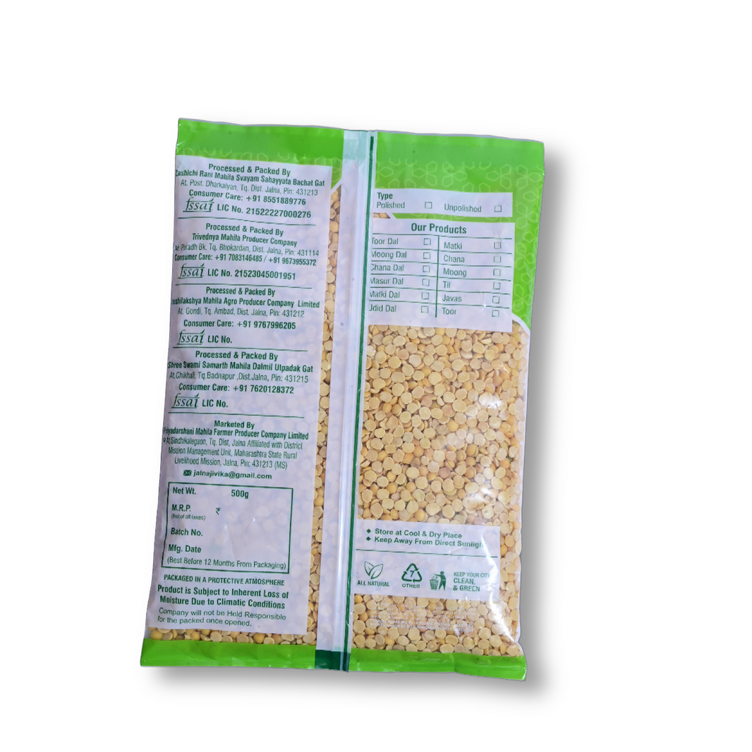 Jalna Jivika Tur Dal, Natural, Healthy, Best Quality, Pack of 1000 gms