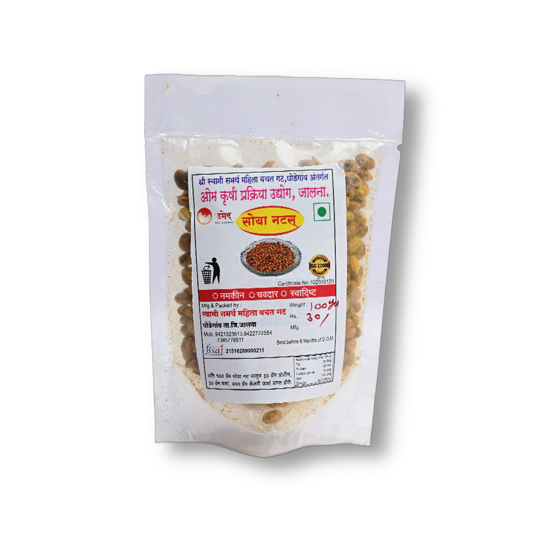 JALNA JIVIKA, Swami Samarth Soya Products, Natural, Ingredients, Unadultrated, Home made, Pack of 1000 gm