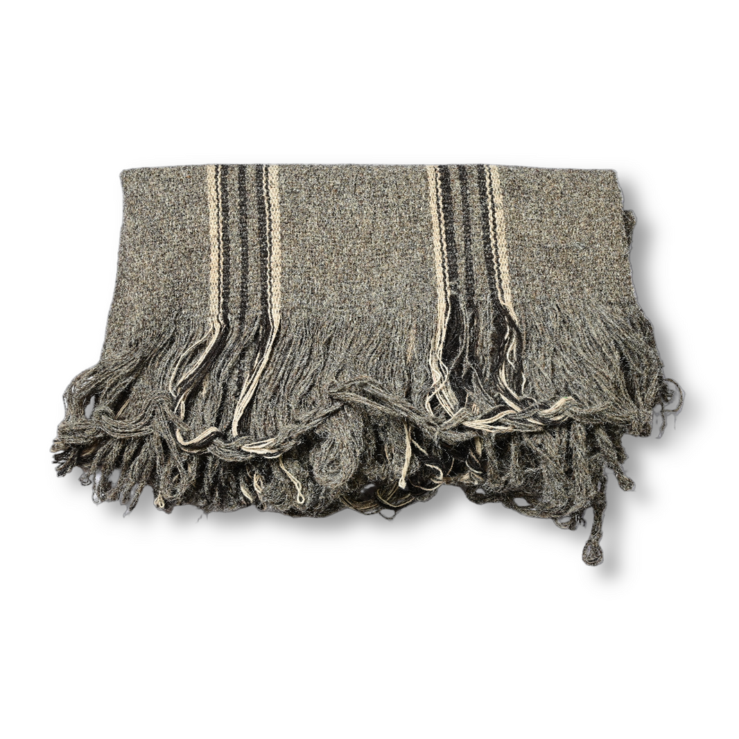 AHILYADEVI SHG Grey Ghongadi, Made By Natural Sheep Wool, Traditional Item, Pack Of 1 No, 10ft