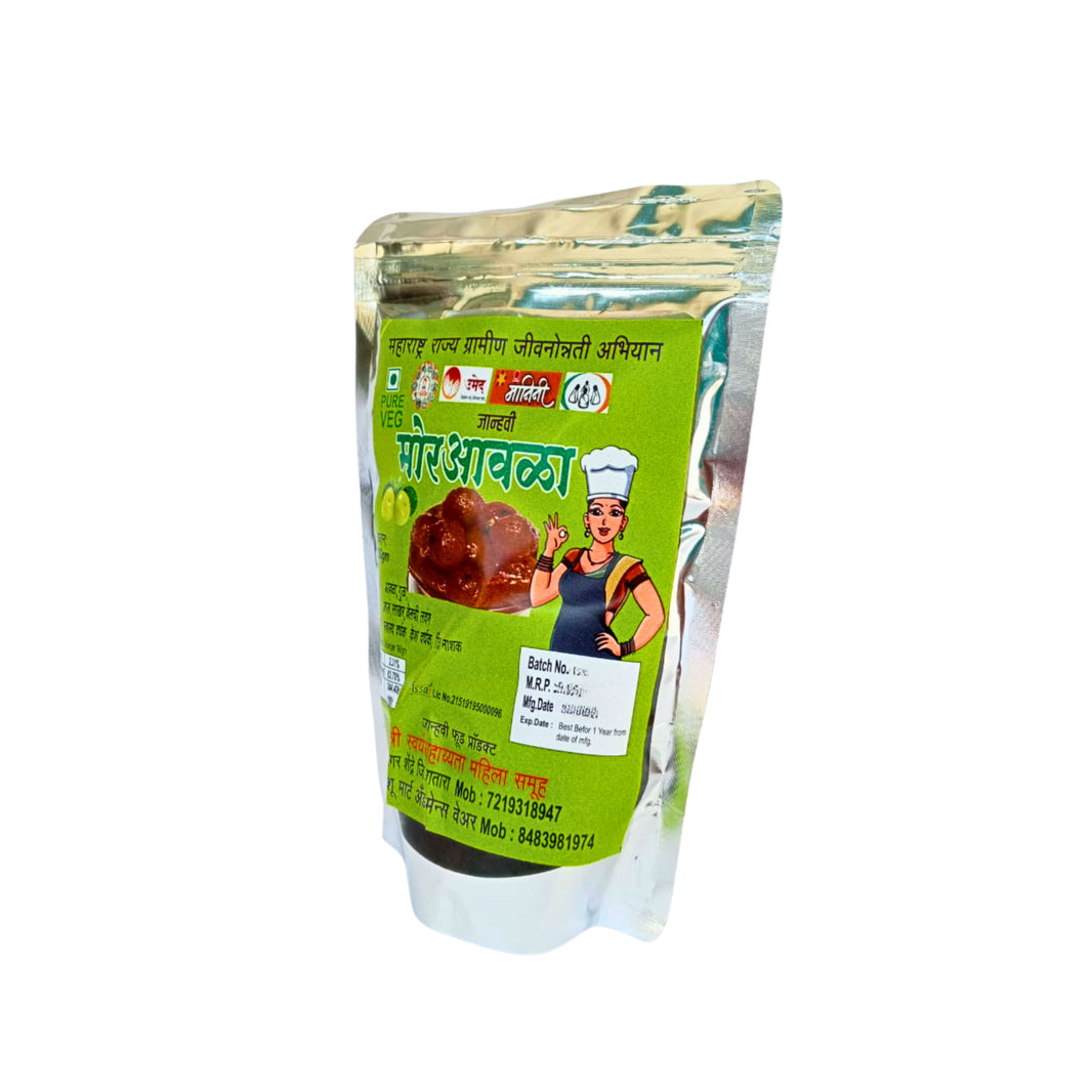 JHANVI FOOD PRODUCTS Mor Avala, Made By Natural Ingredients, No Artificial Flavour, Pack of 250 gm