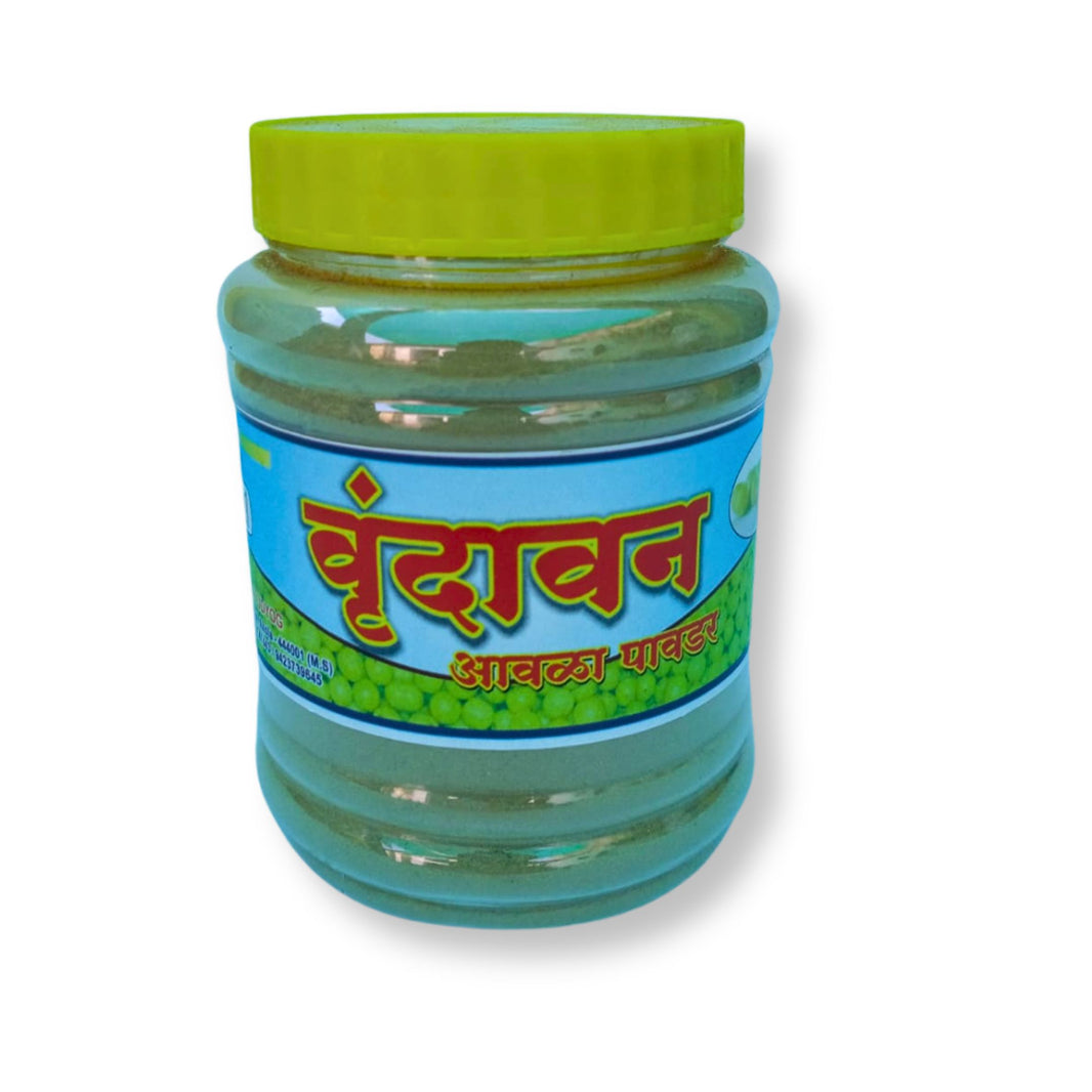 NEW VRUNDAVAN Aonla Powder, Natural Ingredients, No Artificial Essence, Pack of 100 gms