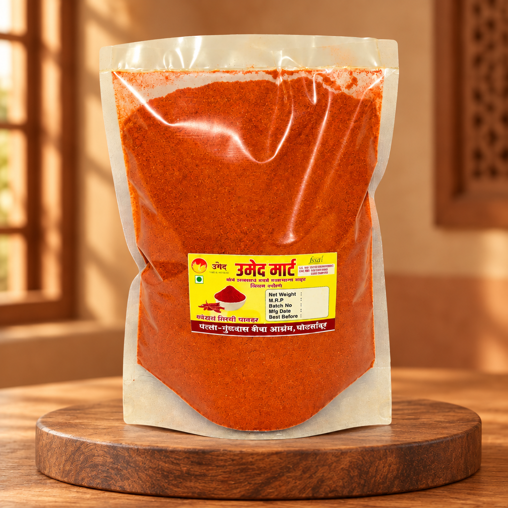 JIVAN JYOTI, Chilli Powder, Made By Natural Ingredients, No Artificial Chemical, Pack of 250 gm