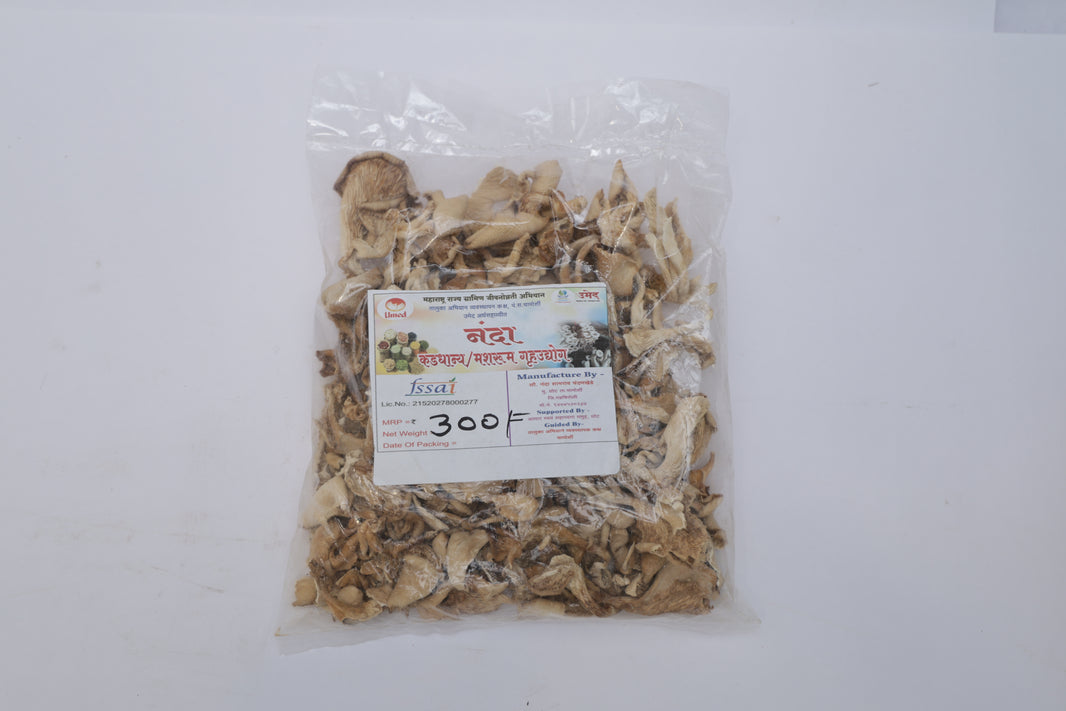 NANDA Dried Mushroom, Prerna SHG, Natural, Healthy, Best Quality, Pack of 100 gms