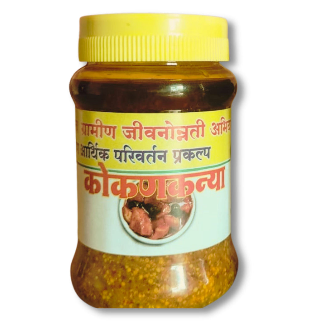 KOKANKANYA Lemon Pickle, Natural Ingredients, No Artificial Essence, Pack of 200 gms