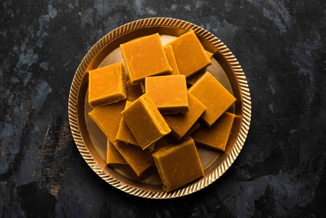 KOKANKANYA Mango Burfi Traditional Handmade Sweet Natural Ingredients No Artificial Essence Authentic Konkan Taste Festive Dessert Pack of 100 gm